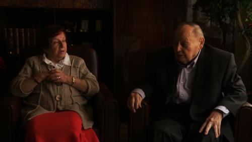 Państwo Grabowiczowie podczasi interview